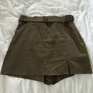 Zara belted skort